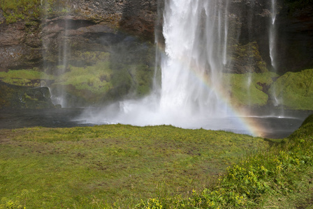 seljalandsfoss 瀑布