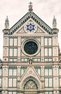 佛罗伦萨，意大利圣十字大教堂
