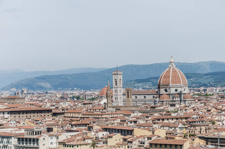 大教堂 di santa maria del fiore 在佛罗伦萨，意大利