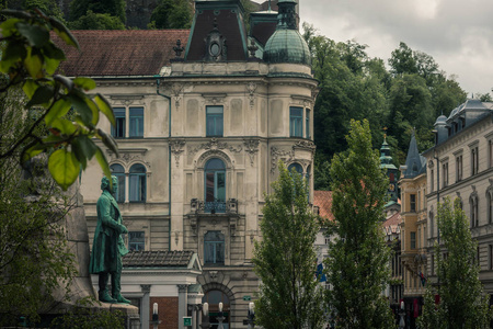 卢布尔雅那广场 Ljubljiana