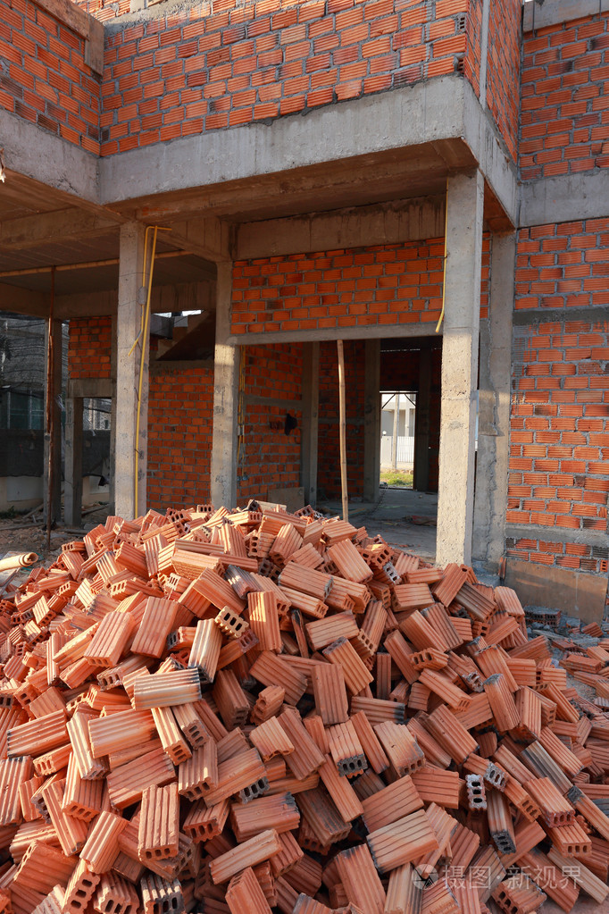 在住宅建筑中的砖砌体