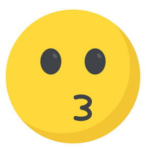emoji 表情的平面图标设计