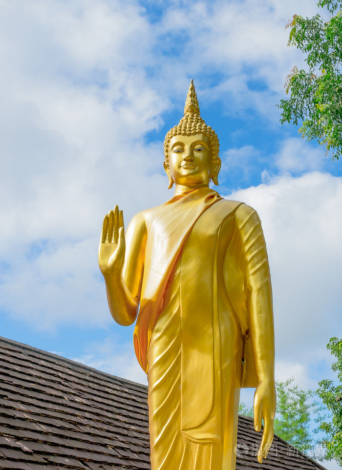 黄金泰庙泰国佛像