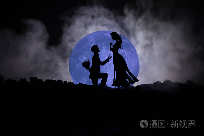 令人惊叹的爱情场面.