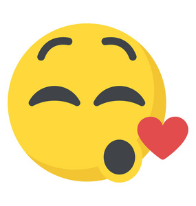 emoji 表情的平面图标设计