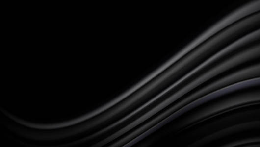 抽象黑丝绸面料背景照片