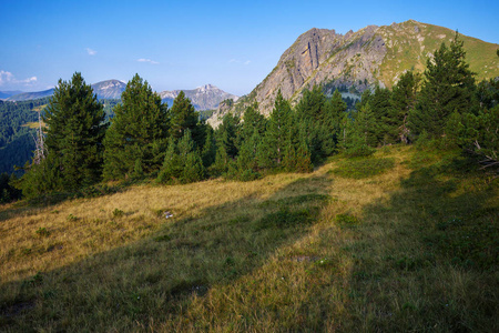 令人惊叹的山风景