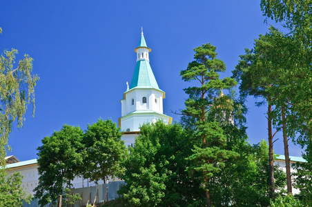 锡安的塔。俄罗斯的大寺院。新耶路撒冷修道院