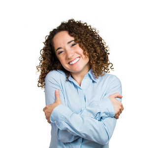 拿着,拥抱自己的女人照片