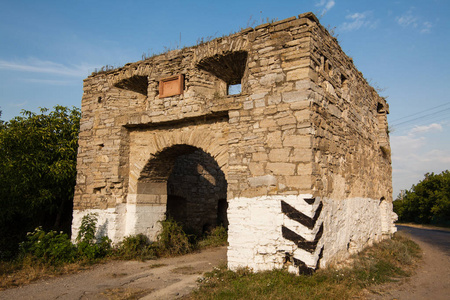 乌克兰 Ternopil 地区 Okopy 村旧城堡遗址