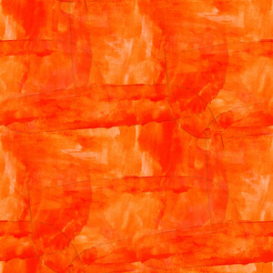 无缝的橙色立体主义艺术纹理水彩背景