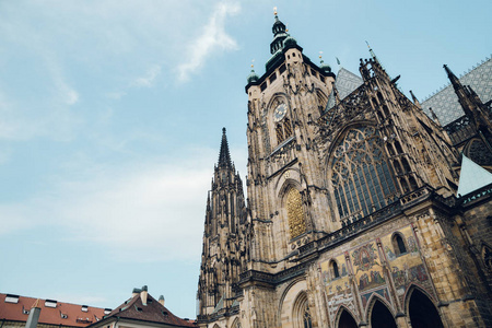 捷克共和国布拉格城堡圣圣维特大教堂