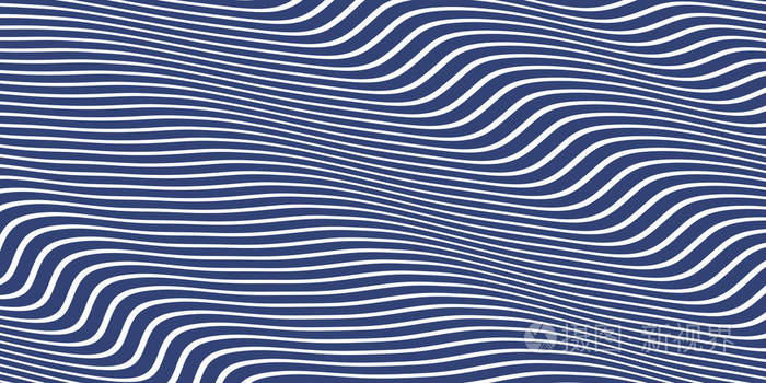 时尚多彩的波纹纹理.动态现代背景