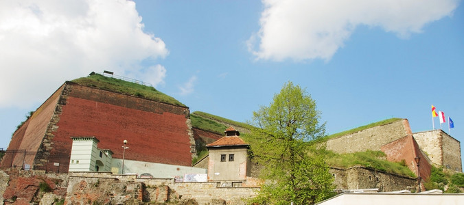 twierdza klodzko 城堡的全景视图