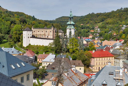 斯洛伐克班斯卡Stiavnica 景观