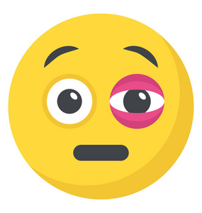 表情emoji眼肿的黑眼圈 emoji 表情照片