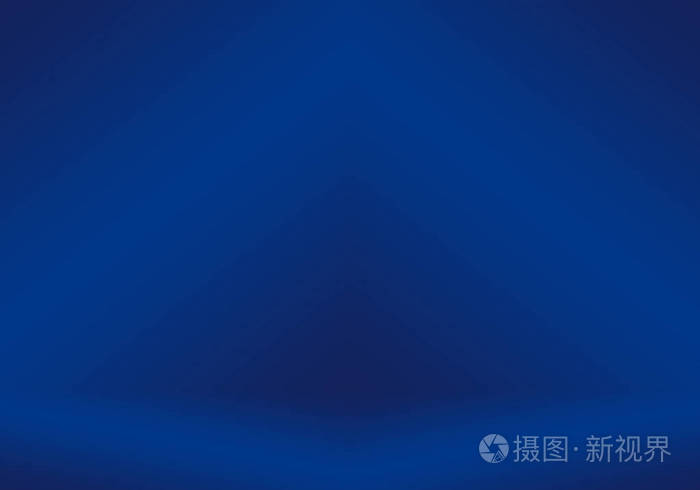 渐变蓝色抽象背景.平滑的深蓝色与黑色的插图工作室