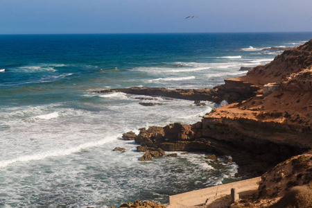 摩洛哥大西洋沿岸海岸线图片