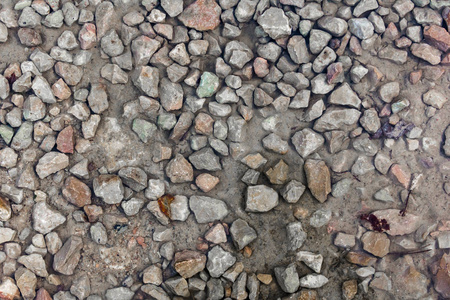关闭湿石土在秋季, 抽象背景