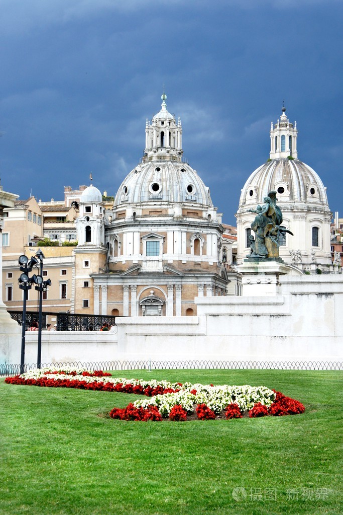 罗马威尼斯广场的美景