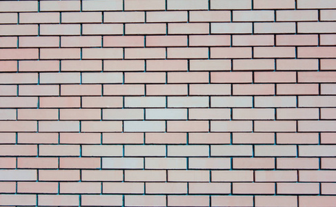 砖的背景, 砖墙是涂粉红色的颜色