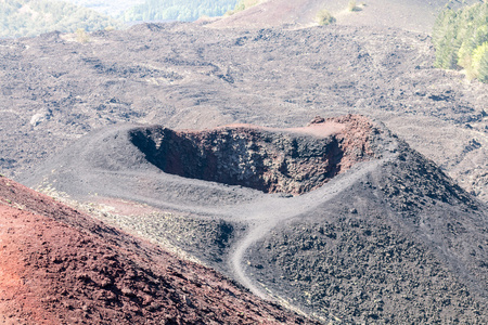 埃特纳火山图片