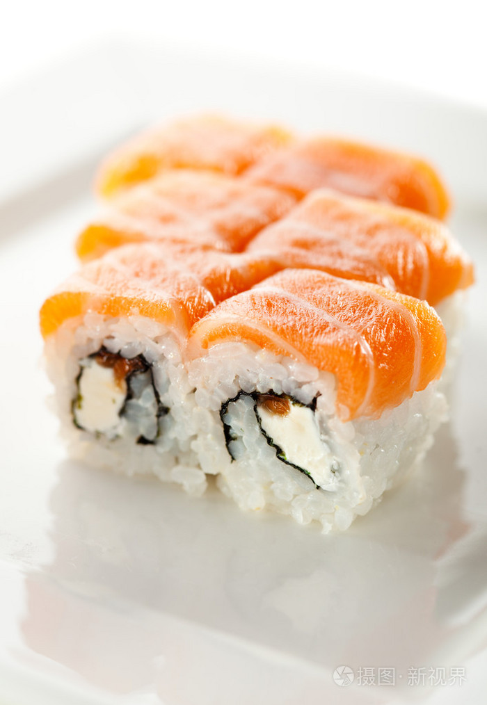 三文鱼卷照片-正版商用图片07ob6c-摄图新视界