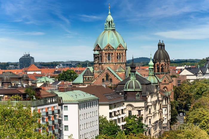 (卢卡斯上午斯泰因霍夫)-圣卢克教堂, 慕尼黑最大的新教教堂, 德国