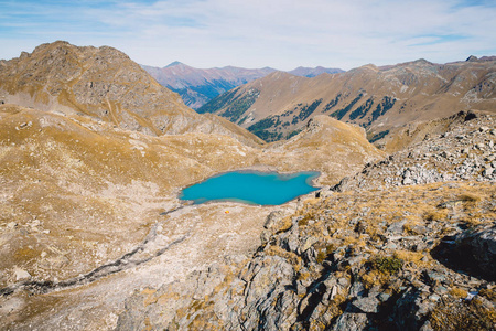 水晶蓝山湖景