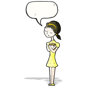 瘦卡通卡通女孩瘦瘦的拿着书照片