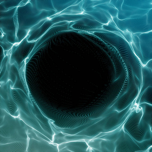 闪电漩涡背景.3d 渲染插画.抽象隧道.未来风格.车削管.透视背景.