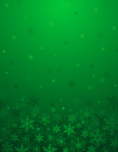 绿色圣诞背景 矢量