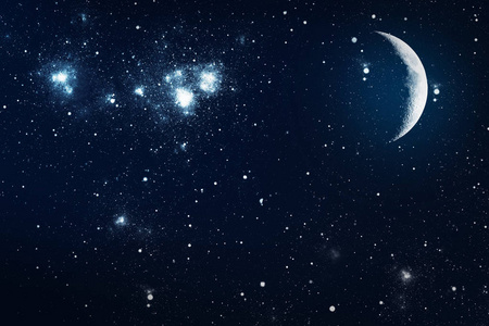 星月背景图片 星月背景素材 星月背景插画 摄图新视界