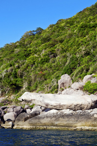 亚洲 kho 陶湾岛白在泰国和 s 海