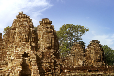 柬埔寨的吴哥寺寺庙