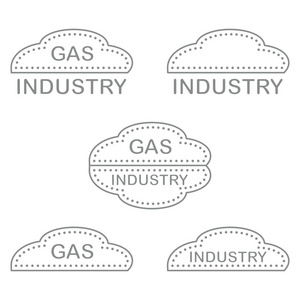 气体工业的标签贴纸标识
