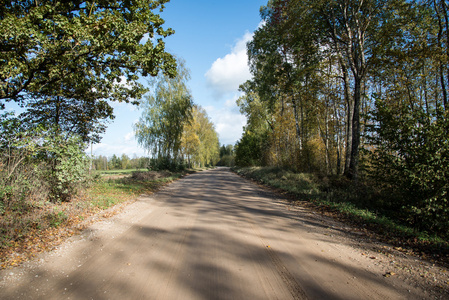 空乡村道路