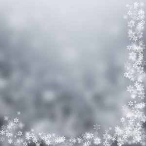雪花纹理，装饰冬季背景