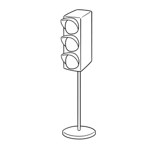 矢量平面卡通插画矢量逼真的红色, 蓝色的穴位.