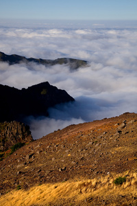 马德拉岛的山