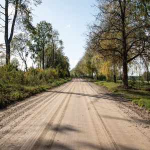 空乡村道路