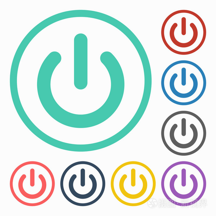 启动电源图标