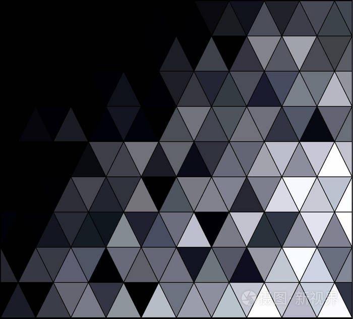 黑色方形网格马赛克背景创意设计模板