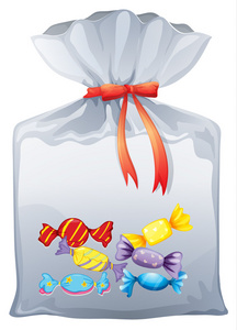 一袋糖果图片