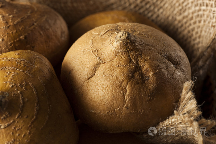 原料有机褐色豆薯