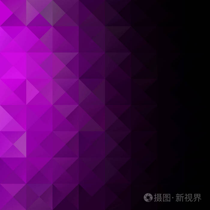 紫色网格马赛克背景，创意设计模板