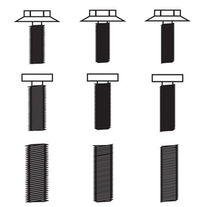 螺钉图标集图片