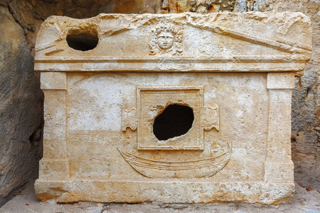 古墓浮雕, 墓穴, 奥林巴斯, 吕基亚