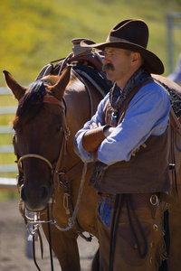 一个牛仔和他的马