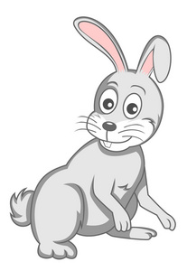 兔耳朵卡通图片